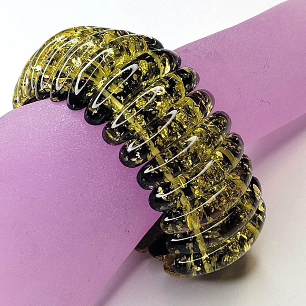 Lime Yellow Stretch Bracelet
